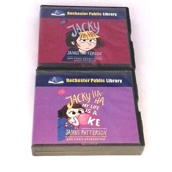 Audio‎ Books on CD Jacky Ha-Ha Series by James Patterson Unabridged Lot of 2 - Picture 1 of 6